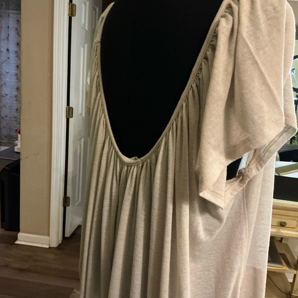 Free People TAE One-Piece Romper - XS - Oatmeal - Picture 2 of 5